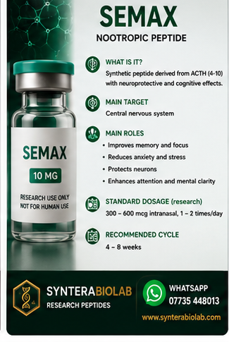 Semax — Syntera BioLab catalogue